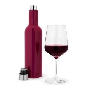 True Barware Wine Thermos Tanked Stainless Steel 750 ml Growler Leakproof NC